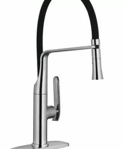 Tuscany® Blanton One-Handle Pull-Down Polished Chrome Kitchen Faucet