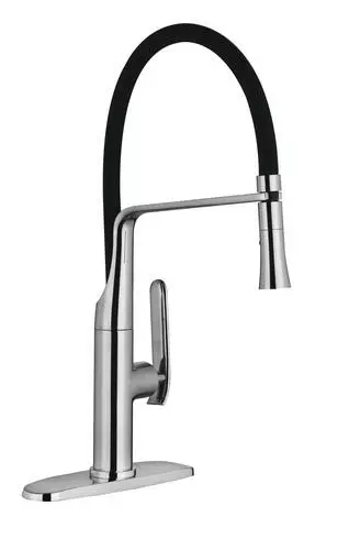 Tuscany® Blanton One-Handle Pull-Down Polished Chrome Kitchen Faucet 1 Tuscany® Blanton One-Handle Pull-Down Polished Chrome Kitchen Faucet