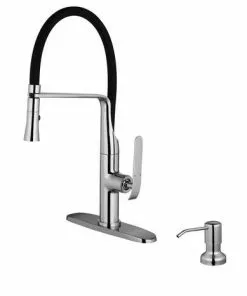 Tuscany® Blanton One-Handle Pull-Down Polished Chrome Kitchen Faucet 6 Tuscany® Blanton One-Handle Pull-Down Polished Chrome Kitchen Faucet -Tuscany Shop 6736234 Right