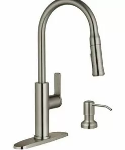 Tuscany® Brittania One-Handle Stainless Steel Kitchen Faucet