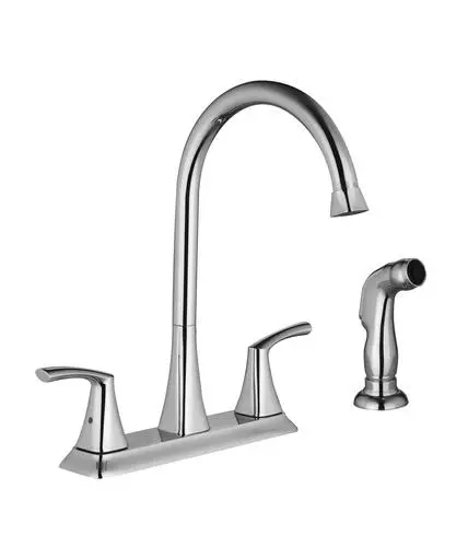Tuscany® Morey Two-Handle Polished Chrome Kitchen Faucet 1 Tuscany® Morey Two-Handle Polished Chrome Kitchen Faucet