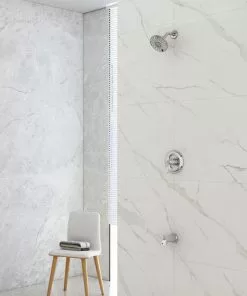 Tuscany® Winterset One-Handle 6-Spray Polished Chrome Bathtub Shower Faucet -Tuscany Shop 6736251 Scene 2