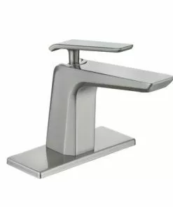 Tuscany® Onaka One-Handle 4" Centerset Brushed Nickel Bathroom Faucet