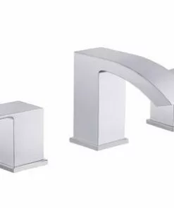 Tuscany® Abbeville Two-Handle 8" Widespread Polished Chrome Bathroom Faucet