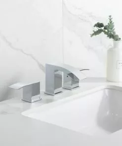 Tuscany® Abbeville Two-Handle 8" Widespread Polished Chrome Bathroom Faucet -Tuscany Shop 6736289 SC LS 45