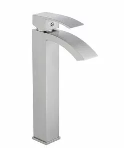 Tuscany® Abbeville One-Handle Brushed Nickel Vessel Bathroom Faucet