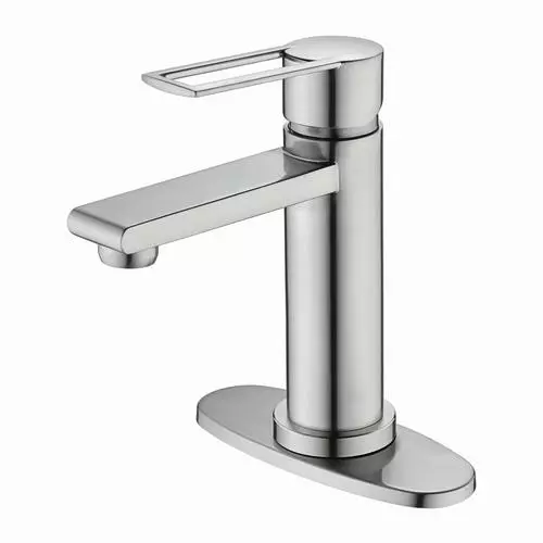 Tuscany® Overlook One-Handle Brushed Nickel Bathroom Faucet 2 Tuscany® Overlook One-Handle Brushed Nickel Bathroom Faucet - Image 2