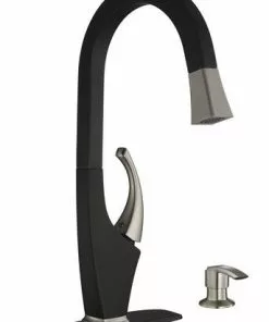 Tuscany® Audrey™ One-Handle Pull-Down Chocolate Bronze/Stainless Steel Kitchen Faucet
