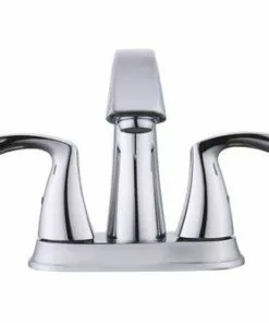 Tuscany® Esa™ Two-Handle 4" Centerset Polished Chrome Bathroom Faucet -Tuscany Shop 6737069 FV