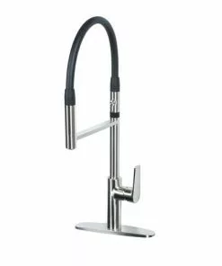 Tuscany® Salton One-Handle Pull-Down Stainless Steel Kitchen Faucet 13 Tuscany® Salton One-Handle Pull-Down Stainless Steel Kitchen Faucet -Tuscany Shop 6739576 1