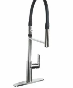 Tuscany® Salton One-Handle Pull-Down Stainless Steel Kitchen Faucet
