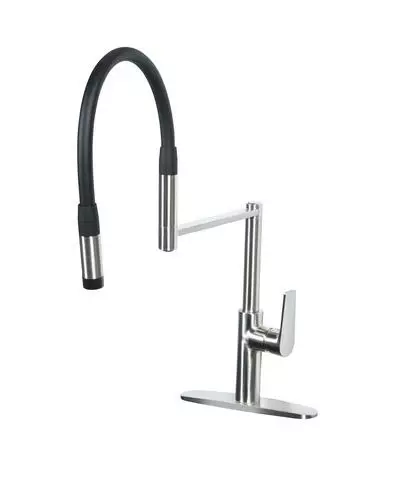 Tuscany® Salton One-Handle Pull-Down Stainless Steel Kitchen Faucet 11 Tuscany® Salton One-Handle Pull-Down Stainless Steel Kitchen Faucet - Image 11