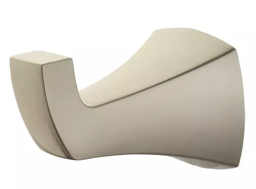 Tuscany® Morey™ Brushed Nickel Robe Hook 2 Tuscany® Morey™ Brushed Nickel Robe Hook - Image 2