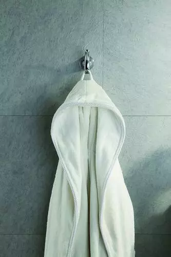 Tuscany® Esa™ Polished Chrome Robe Hook 4 Tuscany® Esa™ Polished Chrome Robe Hook - Image 4