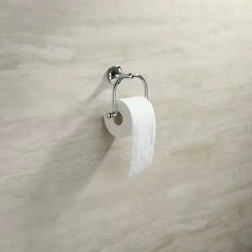Tuscany® Victoria Polished Chrome Toilet Paper Holder 3 Tuscany® Victoria Polished Chrome Toilet Paper Holder - Image 3