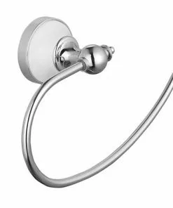 Tuscany® Winterset Polished Chrome Wall-Mount Towel Ring