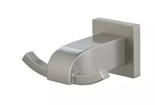 Tuscany® Free Fall Brushed Nickel Robe Hook 4 Tuscany® Free Fall Brushed Nickel Robe Hook - Image 4