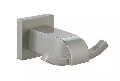 Tuscany® Free Fall Brushed Nickel Robe Hook 1 Tuscany® Free Fall Brushed Nickel Robe Hook