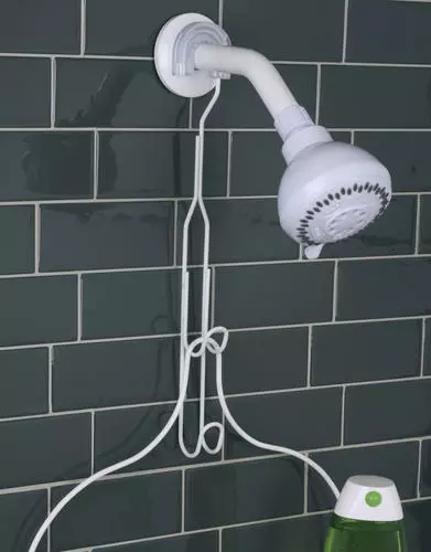 Tuscany® White Shower Caddy Extender 2 Tuscany® White Shower Caddy Extender - Image 2