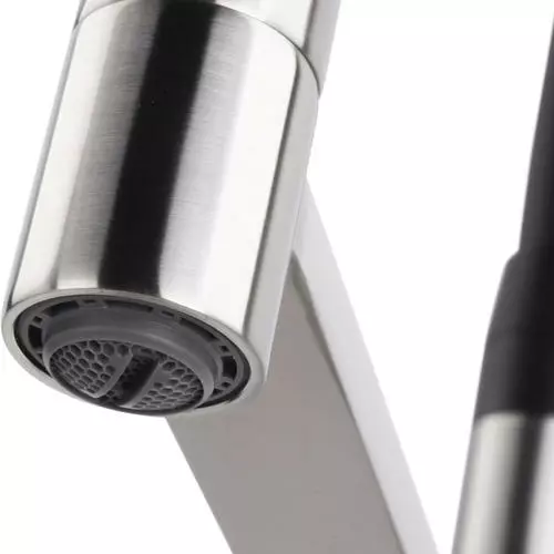 Tuscany® Salton One-Handle Pull-Down Stainless Steel Kitchen Faucet 7 Tuscany® Salton One-Handle Pull-Down Stainless Steel Kitchen Faucet - Image 7