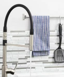 Tuscany® Salton One-Handle Pull-Down Stainless Steel Kitchen Faucet 15 Tuscany® Salton One-Handle Pull-Down Stainless Steel Kitchen Faucet -Tuscany Shop 903t11088ss 066