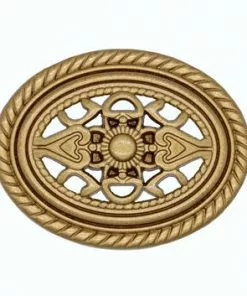 Buck Snort™ Oval Lux Gold Tuscany Cabinet Knob