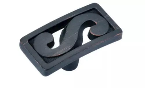 Hickory Hardware® Tuscany Vintage Bronze Rectangular Cabinet Knob 1 Hickory Hardware® Tuscany Vintage Bronze Rectangular Cabinet Knob