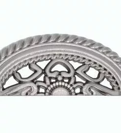 Buck Snort™ Tuscany 3" (76mm) Center-to-Center Satin Nickel Cup Cabinet Pull