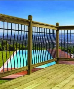 Vista Railing Systems Vista Tuscany 6' Cedartone Pine Level Deck Railing Kit